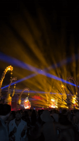 Outdoor music festival draws crowds in Kuta Selatan