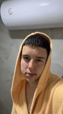 Young man documents spring day in Zlatograd, Bulgaria