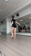 Young dancers practice morning routines in Votkinsk studio
