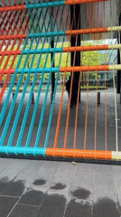 Art installations and urban features documented across The Hague