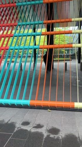 Art installations and urban features documented across The Hague