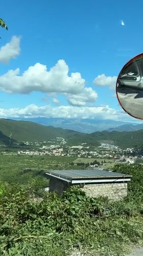 Traveler captures scenic mountain views in Podostrog, Montenegro