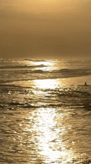 Sunset beach scenes captured across North Kuta coastal areas