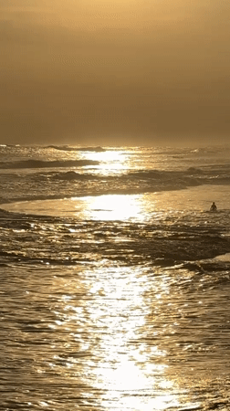 Sunset beach scenes captured across North Kuta coastal areas