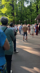 Outdoor community gathering draws older adults to Moscow platform