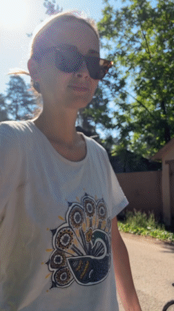 Child's Morning Activities Documented in Udelnaya, Russia