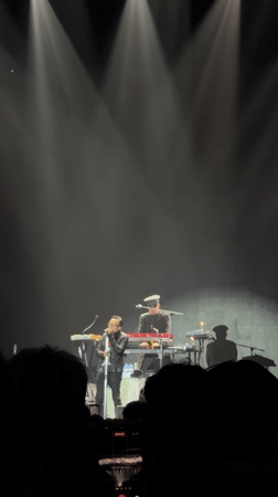 Della 19 live at a packed indoor arena in Central Jakarta