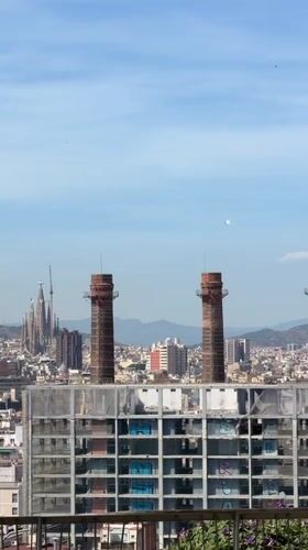 Barcelona harbor and waterfront exploration from multiple viewpoints