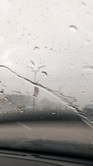 Heavy rain creates poor driving conditions in Jos