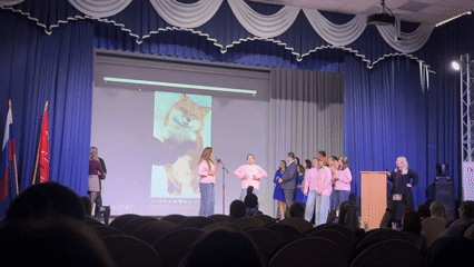 Group stages event at Novoe Devyatkino auditorium