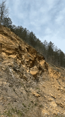 Rural road through Bulgarian valley documented by witness
