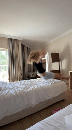 Morning hotel room moments captured in Serik, Turkey