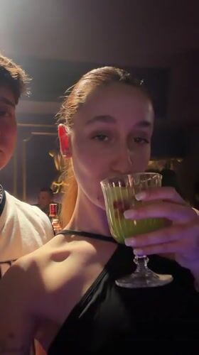 Friday night documented at Blagoevgrad nightclub through patron selfies