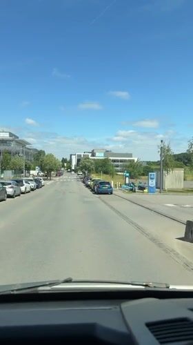 Mercedes Vito van rolling through Leudelange streets