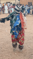 Traditional masquerade ceremony draws crowds in Akwanga, Nigeria