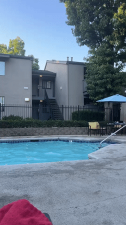 Afternoon swim session at a Citrus Heights apartment pool