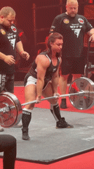 Powerlifting meet underway in Khimki with heavy deadlift attempts