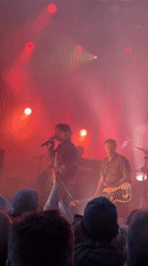 Band performs at Foynhagen Summer festival in Tønsberg, Norway