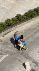 Morning life captured at Italian coastal resorts and towns