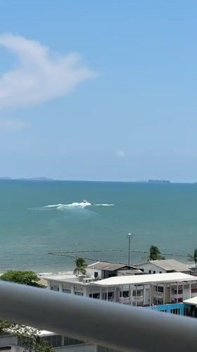 Morning balcony breakfast and ocean views documented in Pattaya