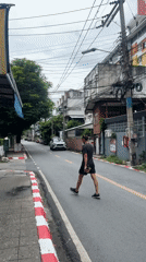 Chiang Mai street, garden, and café scenes on a quiet morning