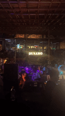 Live DJ set at Dynamo club in Vagator, Goa
