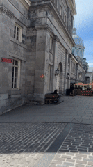 Montreal waterfront and Old Port captured in afternoon documentation