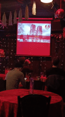 Evening dining experience documented at Nizhny Novgorod restaurant
