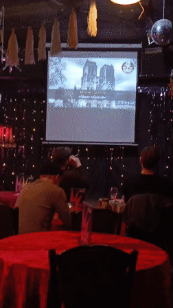 Evening dining experience documented at Nizhny Novgorod restaurant