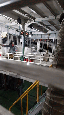 Ferry conditions documented in Goshairhat, Bangladesh