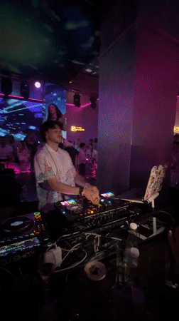DJ performs at Sofia nightclub, witness documents nearby restaurant
