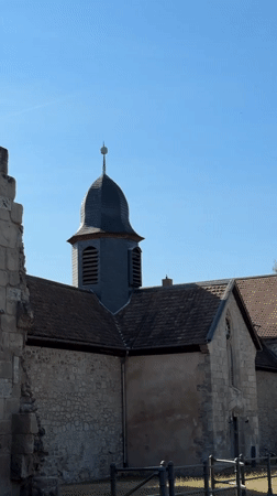 Morning visit to the Gothic ruins of Walkenried Abbey