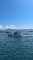 Motor yacht 'LIME PEEK' spotted cruising Fethiye waters