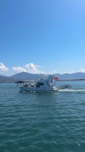 Motor yacht 'LIME PEEK' spotted cruising Fethiye waters