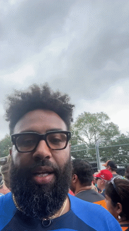 Crowd in Ferrari caps gathers at Miami Gardens venue