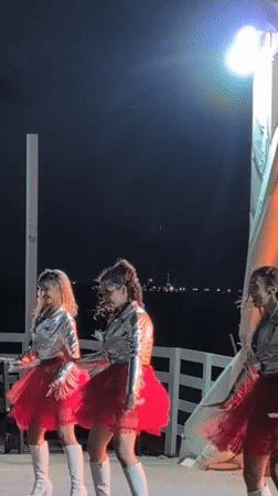 Summer night out on the Constanța Black Sea waterfront