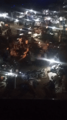 Evening markets busy with shoppers in Nigerian neighborhoods