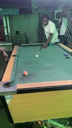 Evening pool game draws crowd at Ado Nigeria hall