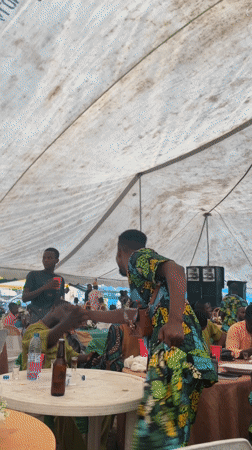 Beach market activity observed in Badagry, Nigeria