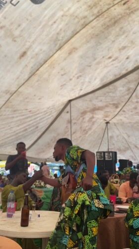 Beach market activity observed in Badagry, Nigeria