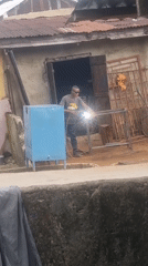 Metal workshop operates in Calabar, Nigeria Friday morning