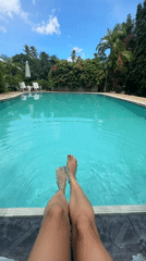 Lazy tropical morning at a Baan Mae Nam garden property