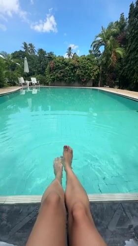 Lazy tropical morning at a Baan Mae Nam garden property