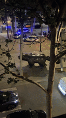 Mossos d'Esquadra Police Cars Active in Barcelona Street Scene