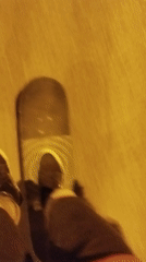 Nighttime skateboarding captured on video in Rubí, Spain