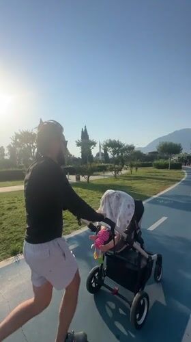 Morning activity recorded at Fethiye recreational park and track