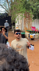 Outdoor party with dancing observed in Gan Soreq, Israel