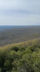 Mountain landscape documented from high vantage point in Izgrev