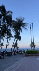 Ordinary coastal life documented in Nha Trang, Vietnam