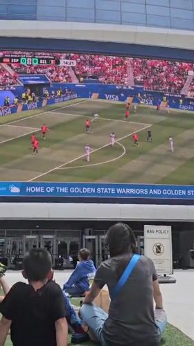 Outdoor World Cup watch party at Chase Center, San Francisco